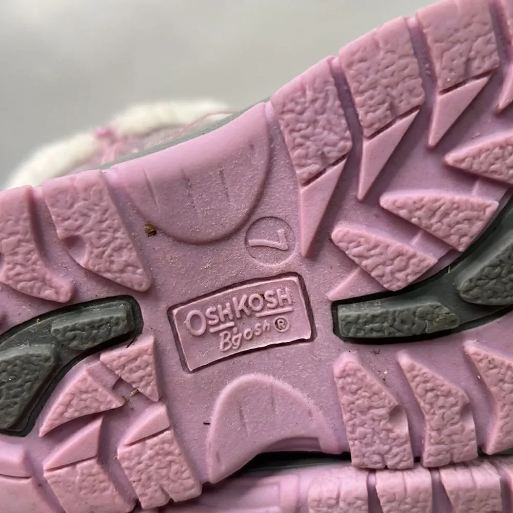 OshKosh B’Gosh purple snow boots size 7
